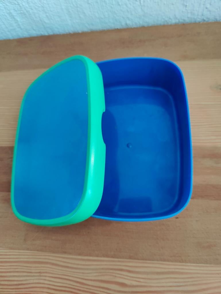 Mepal broodtrommel blauw groen, Ophalen of Verzenden, Groen, Overige typen