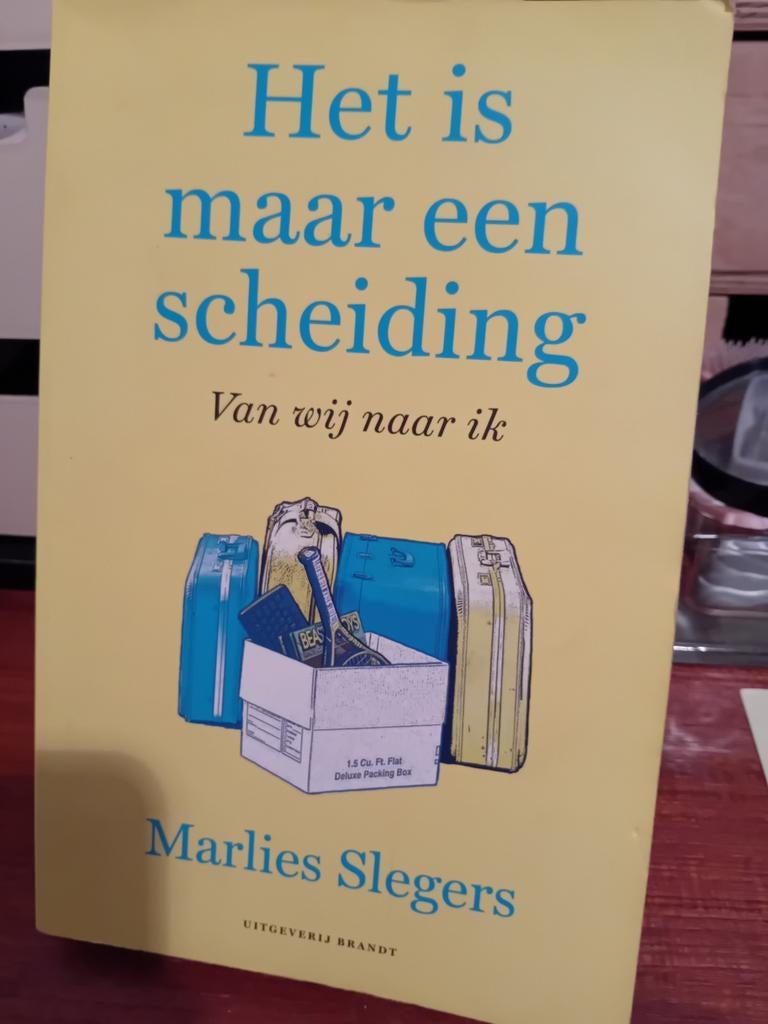 Marlies Slegers - Het is maar een scheiding, Verzenden, Zo goed als nieuw, Nederland, Marlies Slegers