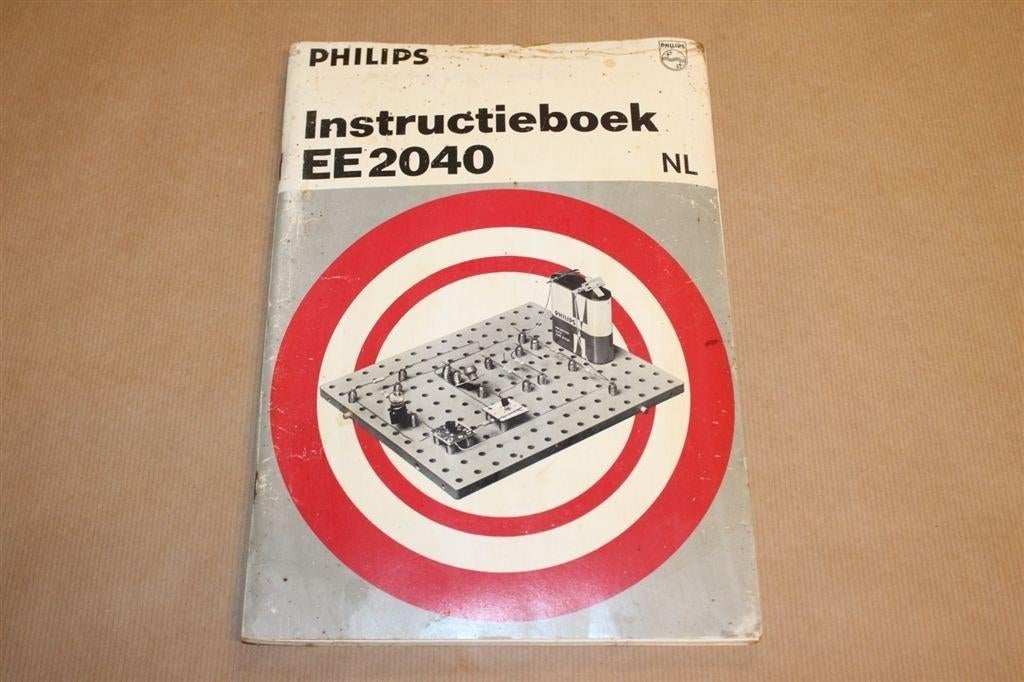 Philips Instructieboek EE2040 [Elektronica] 1978, Ophalen of Verzenden, Gelezen, Bouwkunde