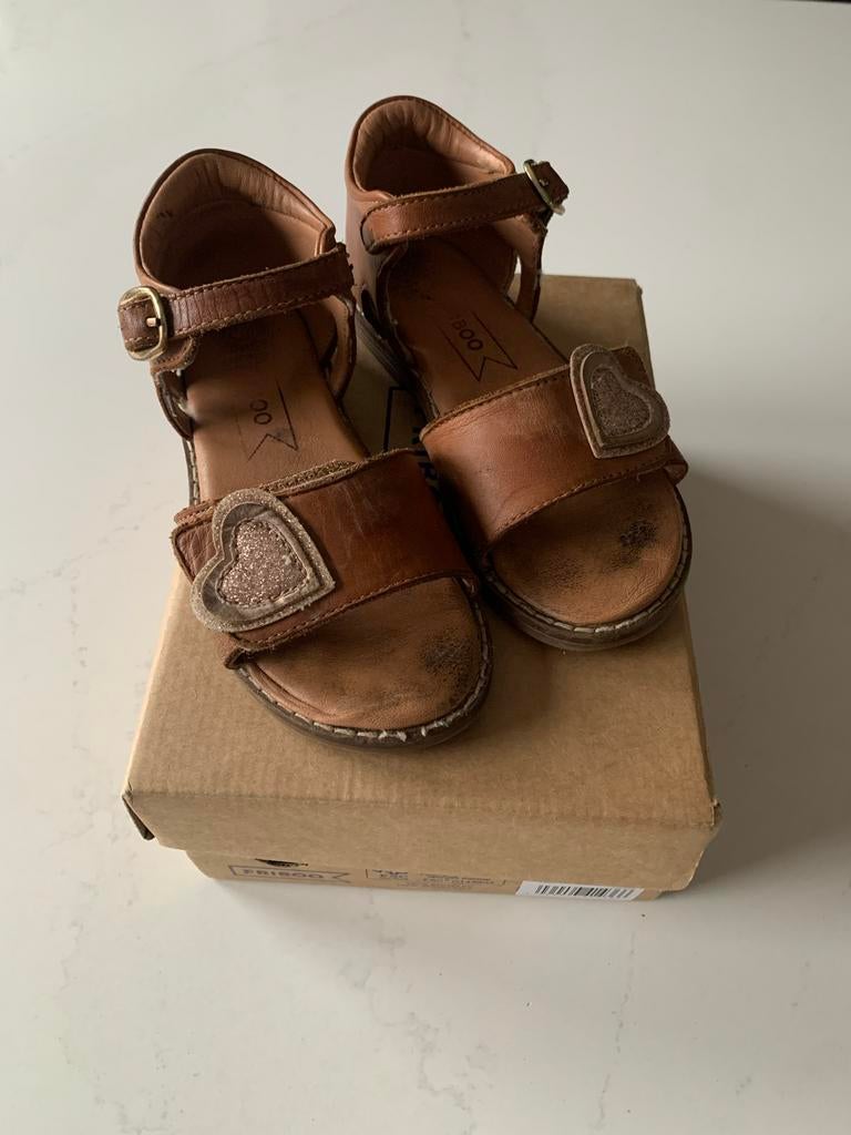 Friboo leren sandalen maat 28, Gebruikt, Meisje, Schoenen, Ophalen of Verzenden