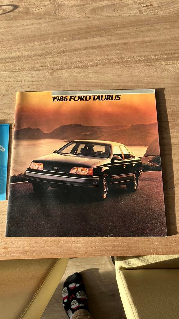 Ford Taurus folder 1986, Ophalen of Verzenden, Zo goed als nieuw