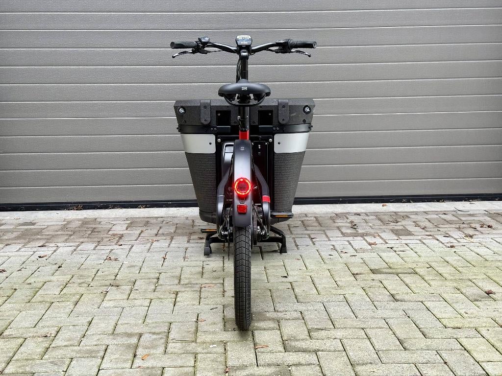 CarQon Bakfiets Elektrisch | Rood, CarQon, 3 kinderen, Huif, Nieuw