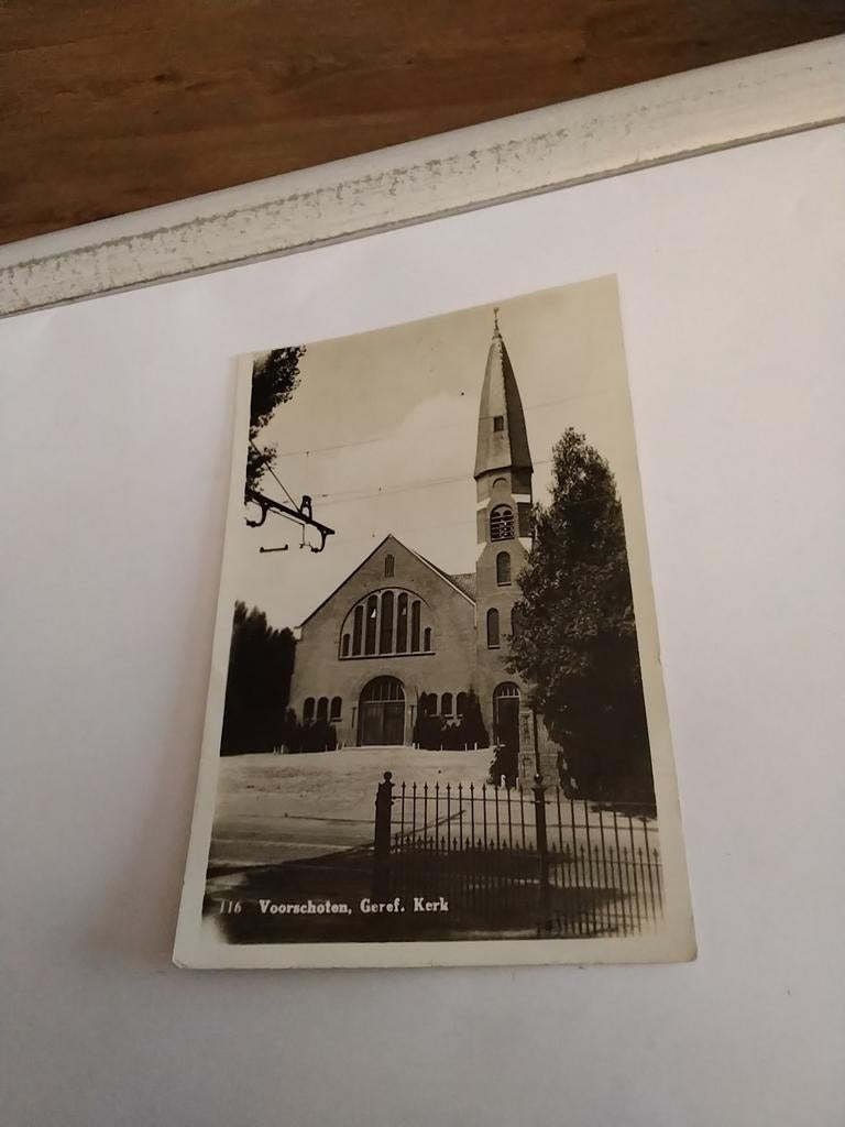 VOORSCHOTEN. GEREF. KERK, Ophalen of Verzenden, 1960 tot 1980, Groningen