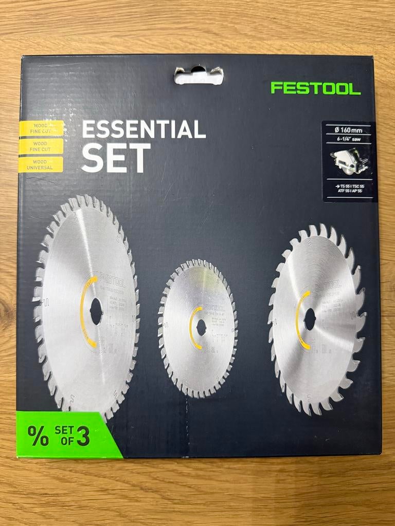 Festool Essential Set Zaagbladen - Nieuw!, Ophalen, Nieuw