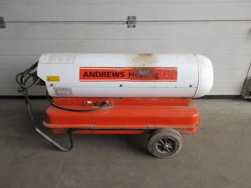 Heteluchtkanon Andrews Heting 160 PE, Doe-het-zelf en Verbouw, Verwarming en Radiatoren, Ophalen, 30 tot 80 cm, Gebruikt, Overige typen