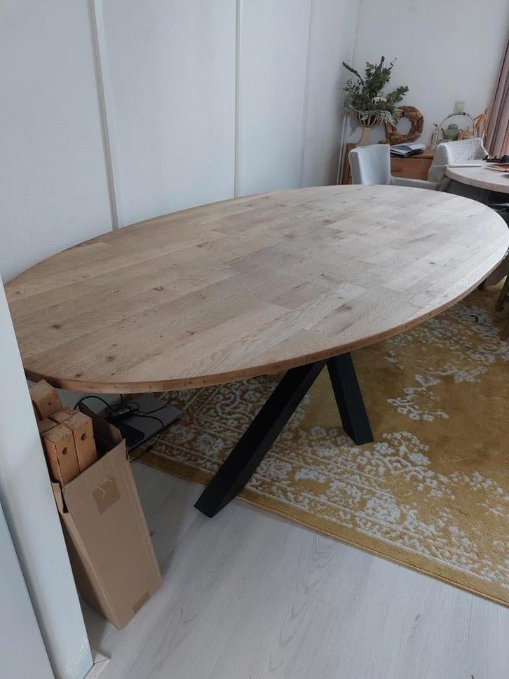 Tafel Grote matrix poot, Ophalen of Verzenden, Zo goed als nieuw