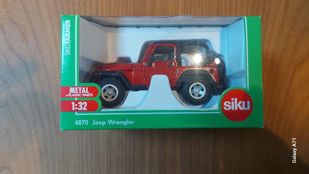Siku 4870 Jeep Wrangler, Ophalen of Verzenden, Zo goed als nieuw, Auto, SIKU