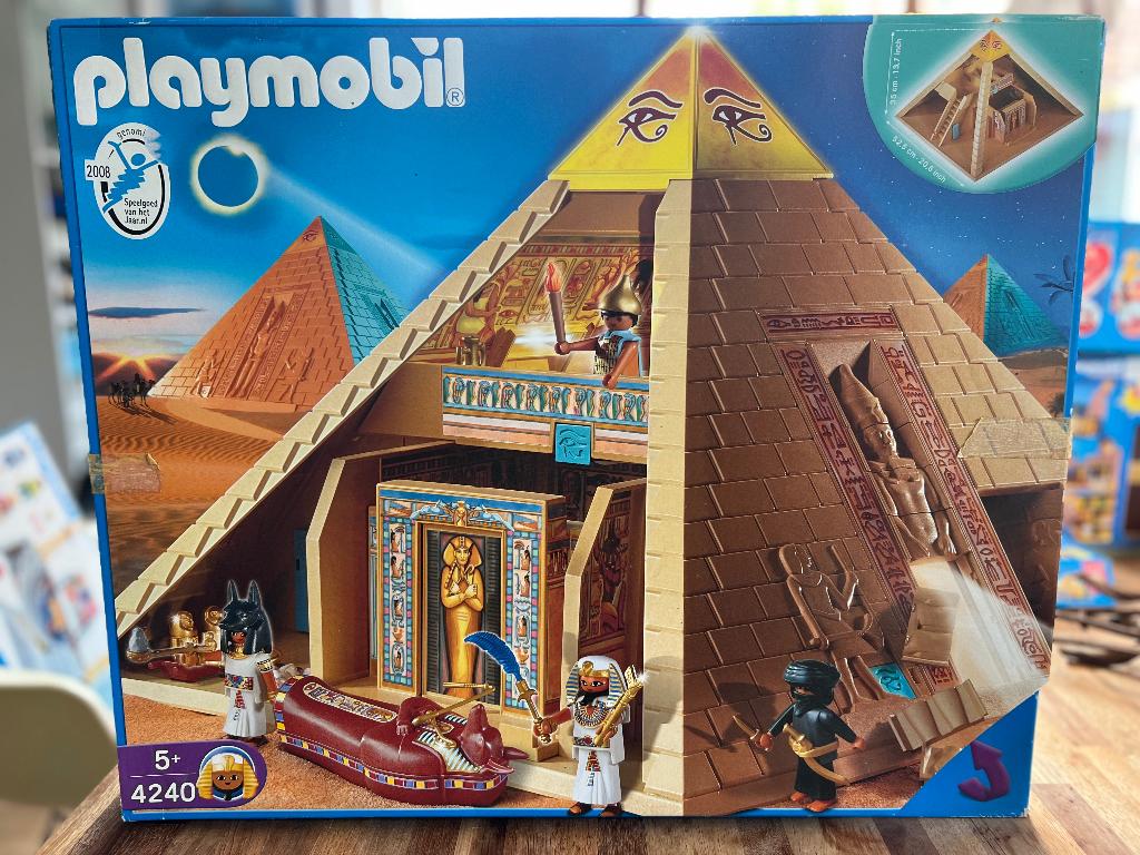 Playmobil - Pyramide - 4240, Kinderen en Baby's, Speelgoed | Playmobil, Ophalen of Verzenden, Gebruikt, Complete set