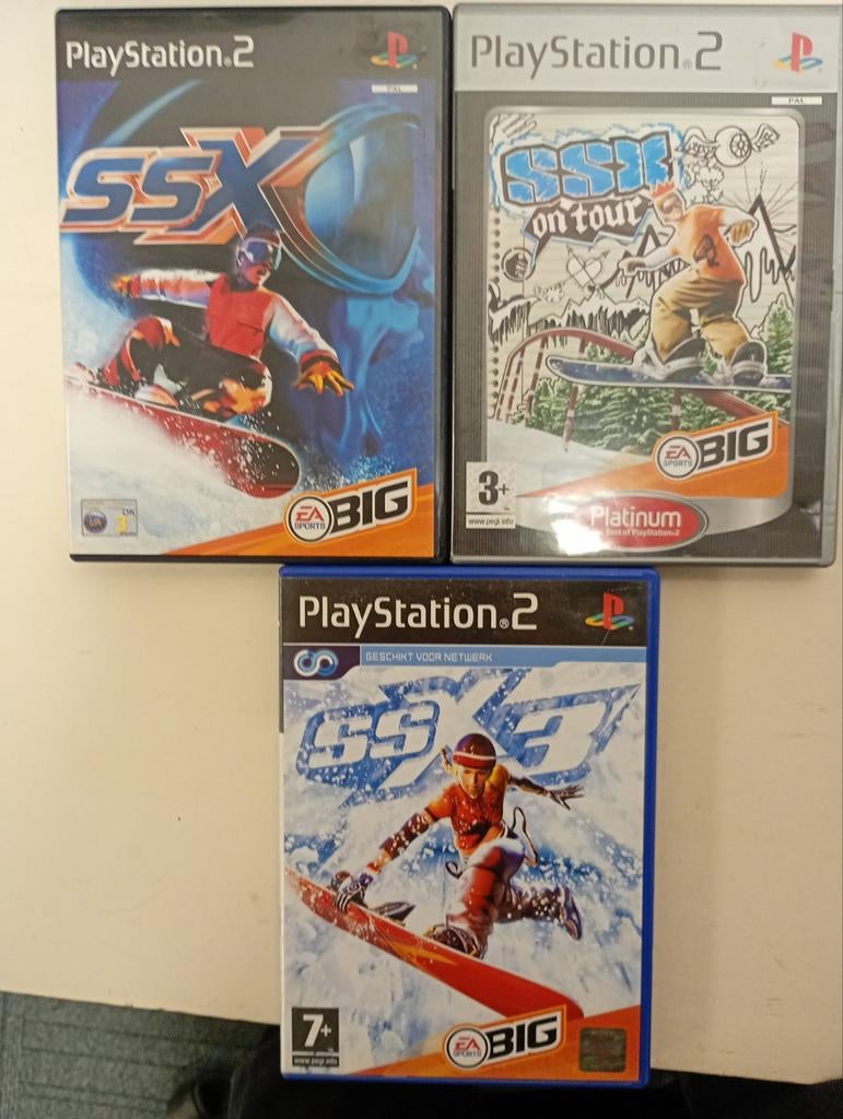 SSX games, 1 speler, Ophalen of Verzenden, Zo goed als nieuw, Vanaf 3 jaar