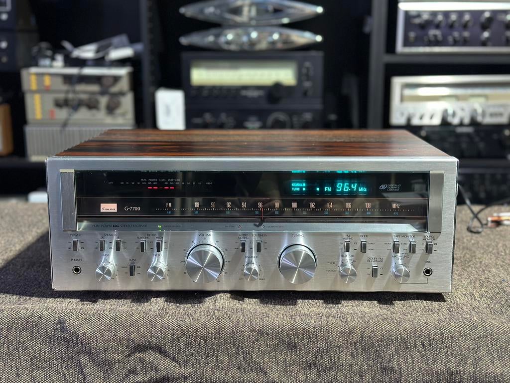 Sansui G-7700 Vintage Receiver – Topstaat, Gebruikt, Sansui, Tuner of Radio, MP3-aansluiting