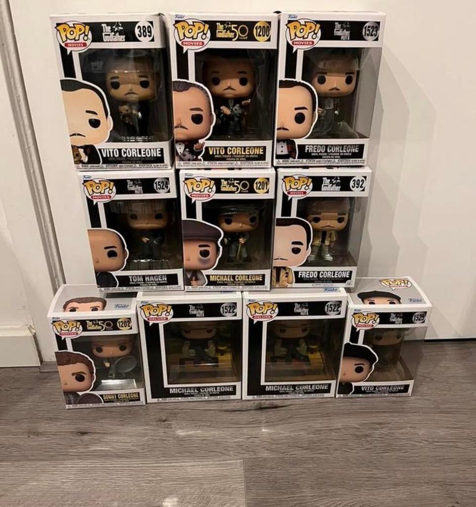 The godfather funko verzameling, Ophalen of Verzenden, Zo goed als nieuw