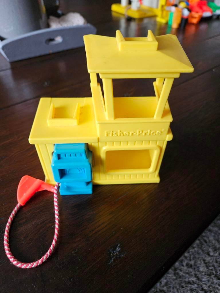 Tankstation fisher price, Ophalen of Verzenden