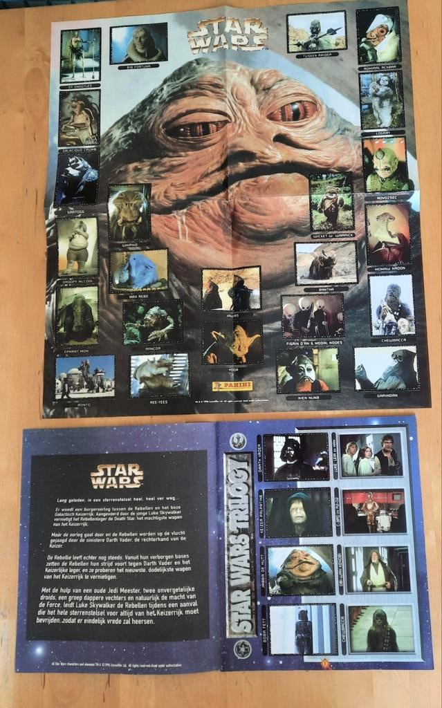 STAR WARS - PANINI ALBUM - 1996  - MIST 3 PLAATJES, Verzamelen, Ophalen of Verzenden, Gebruikt