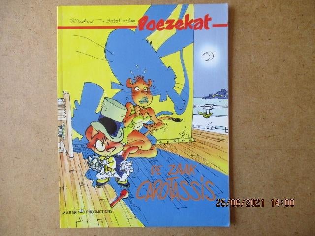 adv3703 poezekat, Eén stripboek, Ophalen, Gelezen