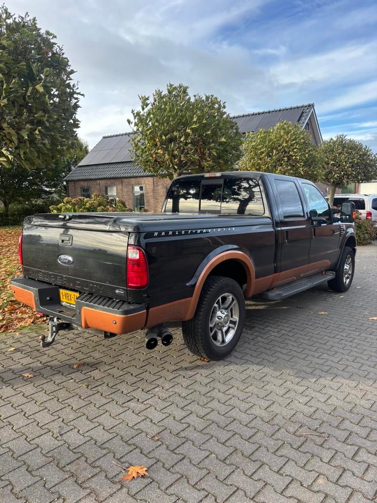 Mooie Ford F250 Harley Davidson, Automaat, Zwart, Leder, Bedrijf