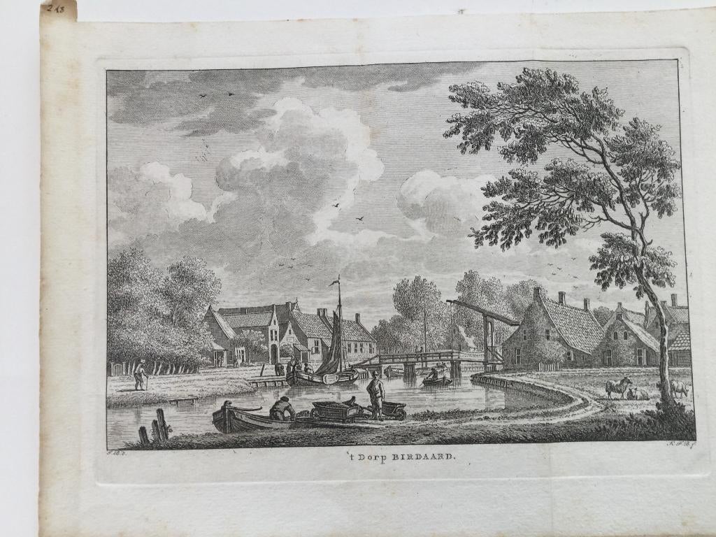 Friesland, Noardeast-Fryslan ,  Burdaard, Bendorp, 1793., Ophalen of Verzenden