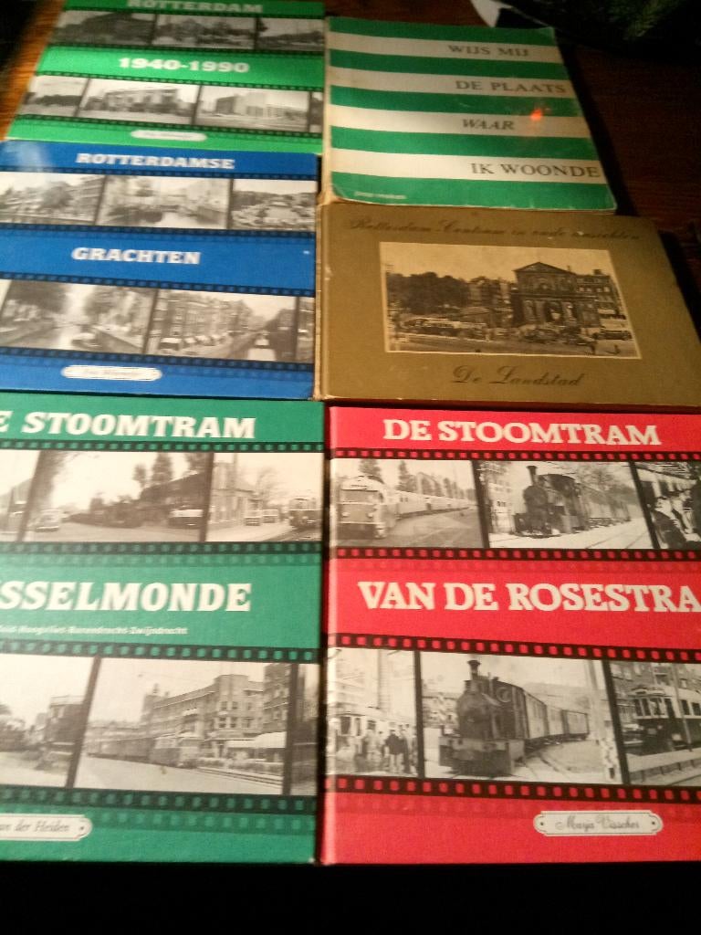 oude prentboeken Rotterdam, Ophalen of Verzenden, Voor 1940, Gebruikt, Overige onderwerpen