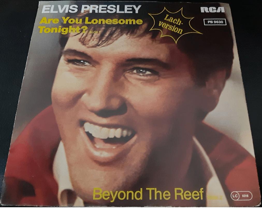 Elvis Presley ‎– Are You Lonesome Tonight? (Lach-Version), Gebruikt, 7 inch, Single, Ophalen of Verzenden