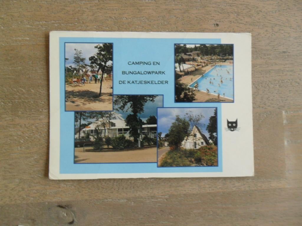 Oosterhout, de Katjeskelder, zwembad/speeltuin, Verzenden, 1980 tot heden, Gelopen, Noord-Brabant