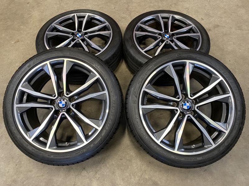 NWST 19” Orig Bmw F48 F39 X1 X2 Styling 715M velgen banden, Gebruikt, Band(en), Ophalen, 19 inch