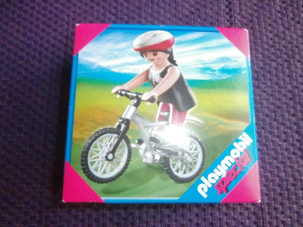playmobil  mountainbike 4743 fiets fietsen special edition, Ophalen of Verzenden, Nieuw, Complete set