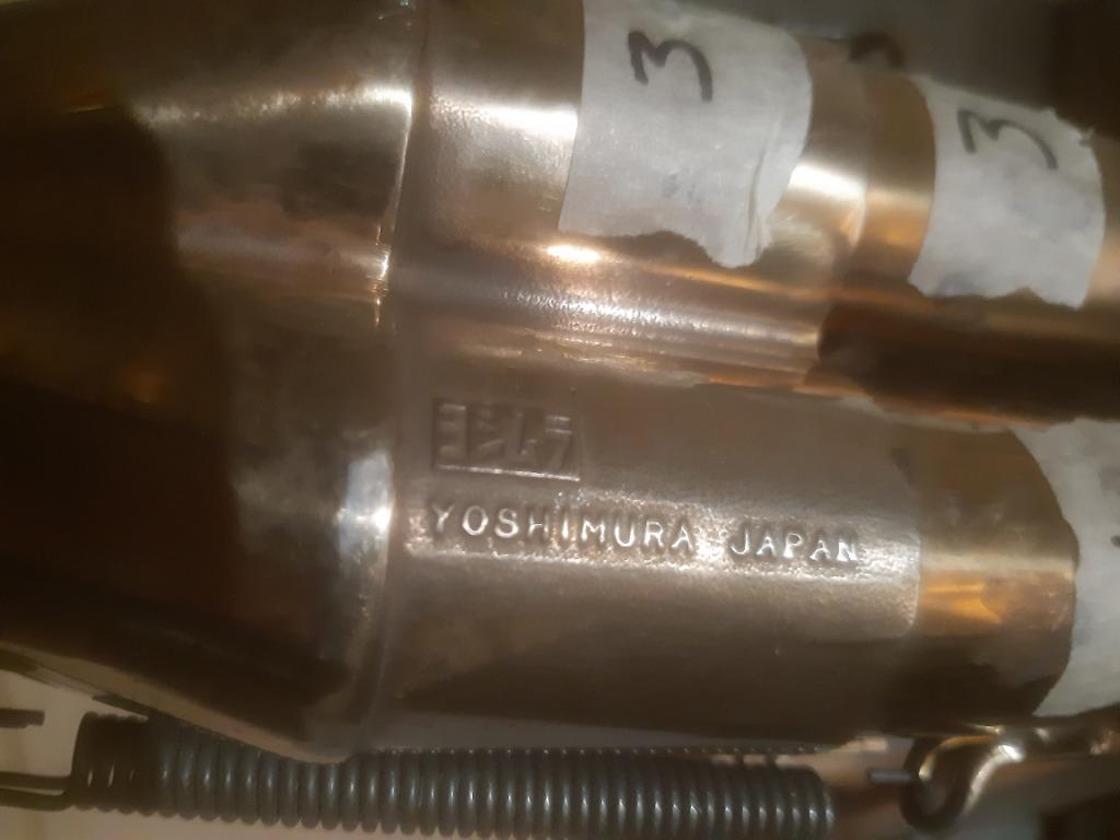 Yoshimura headers inc. linkpijp RVS, Ophalen of Verzenden, Gebruikt
