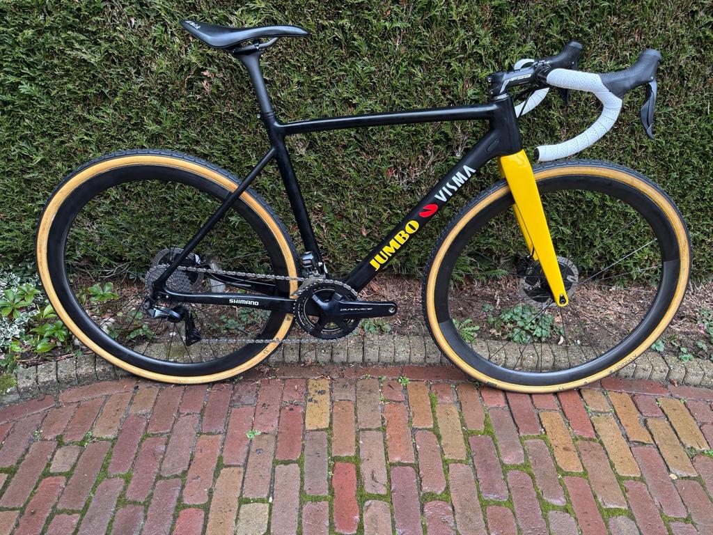 Marianne Vos Cyclocross Fiets - Topconditie!, 28 inch, Carbon, 10 tot 15 versnellingen, Zo goed als nieuw