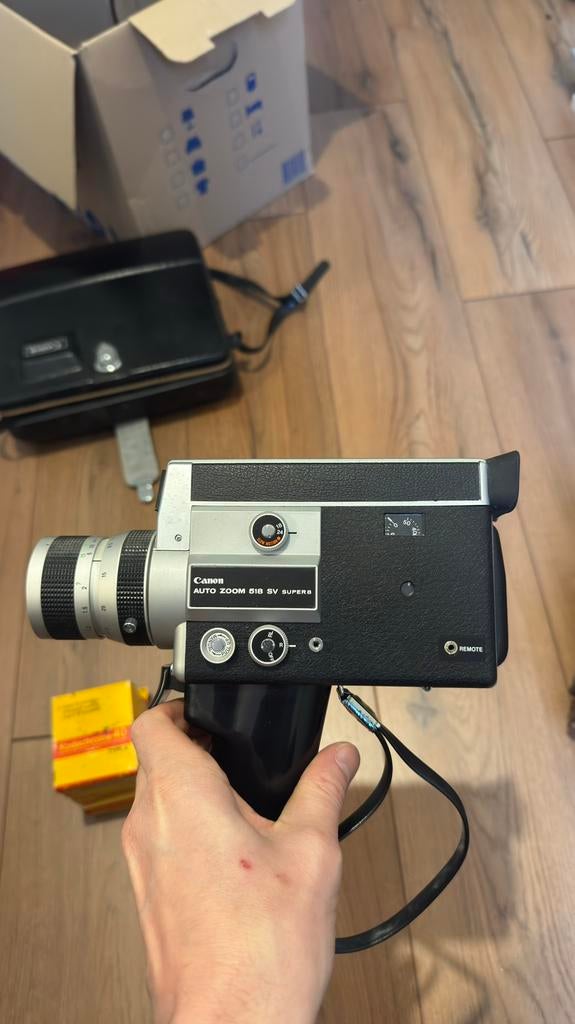 Canon autozoom 518 SV - super 8, Ophalen of Verzenden, 8mm