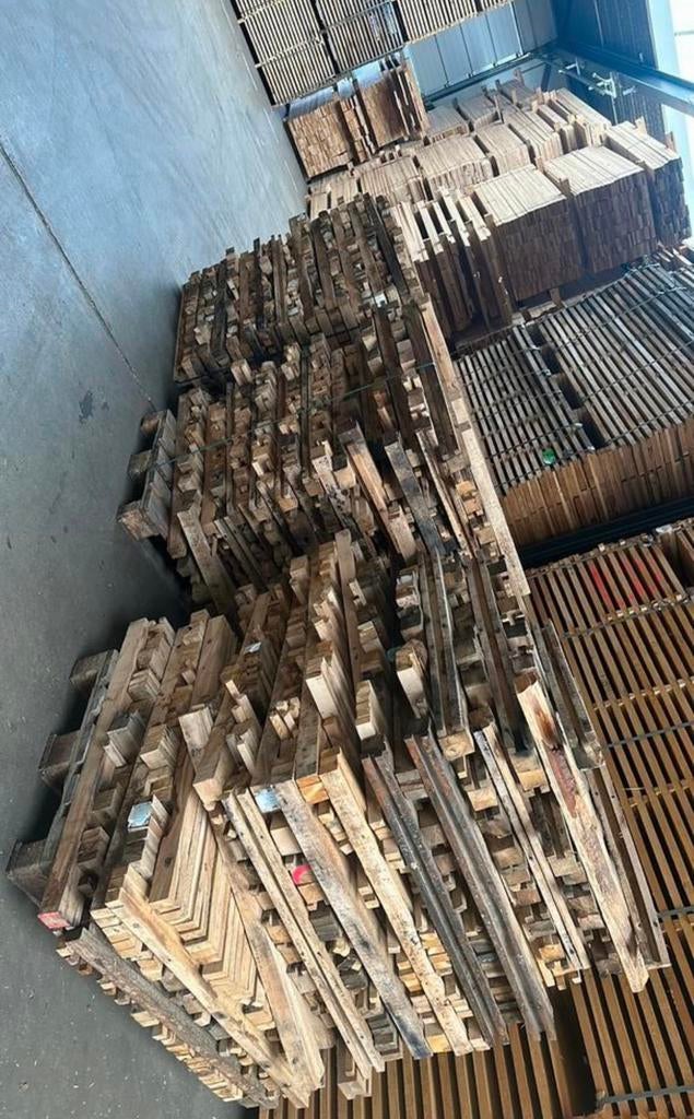 Eiken Kachelhout - GEDROOGD, Minder dan 3 m³, Ophalen, Eikenhout, Blokken