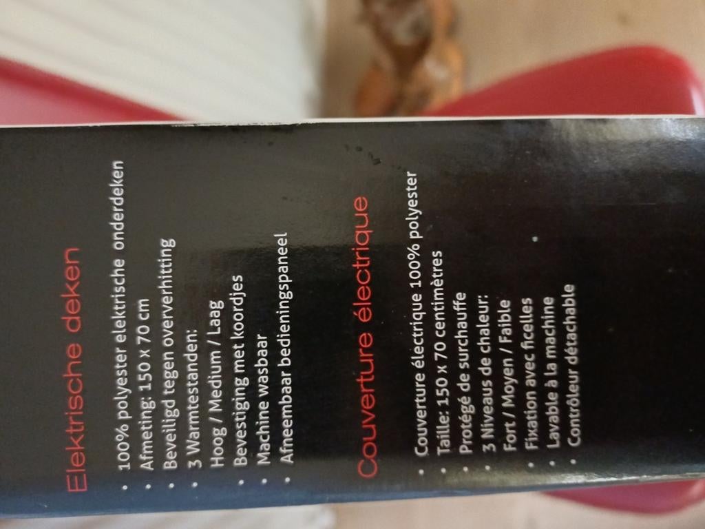 Matras verwarmer electrische deken, Ophalen, Overige materialen, 90 cm, Eenpersoons