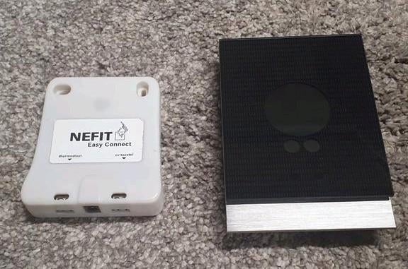 Nefit moduline easy WiFi kamer thermostaat, Doe-het-zelf en Verbouw, Minder dan 30 cm, Minder dan 60 cm, Zo goed als nieuw, Ophalen