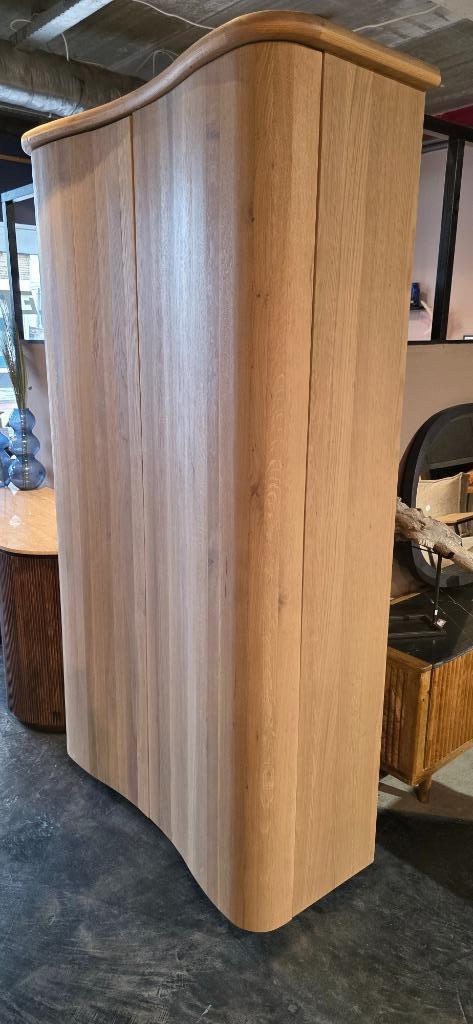 Opbergkast Eikenhout – Naturel - SHOWMODEL!, Huis en Inrichting, Kasten | Wandmeubels, JaRa, 200 cm of meer, Bornsestraat 31, Ophalen of Verzenden