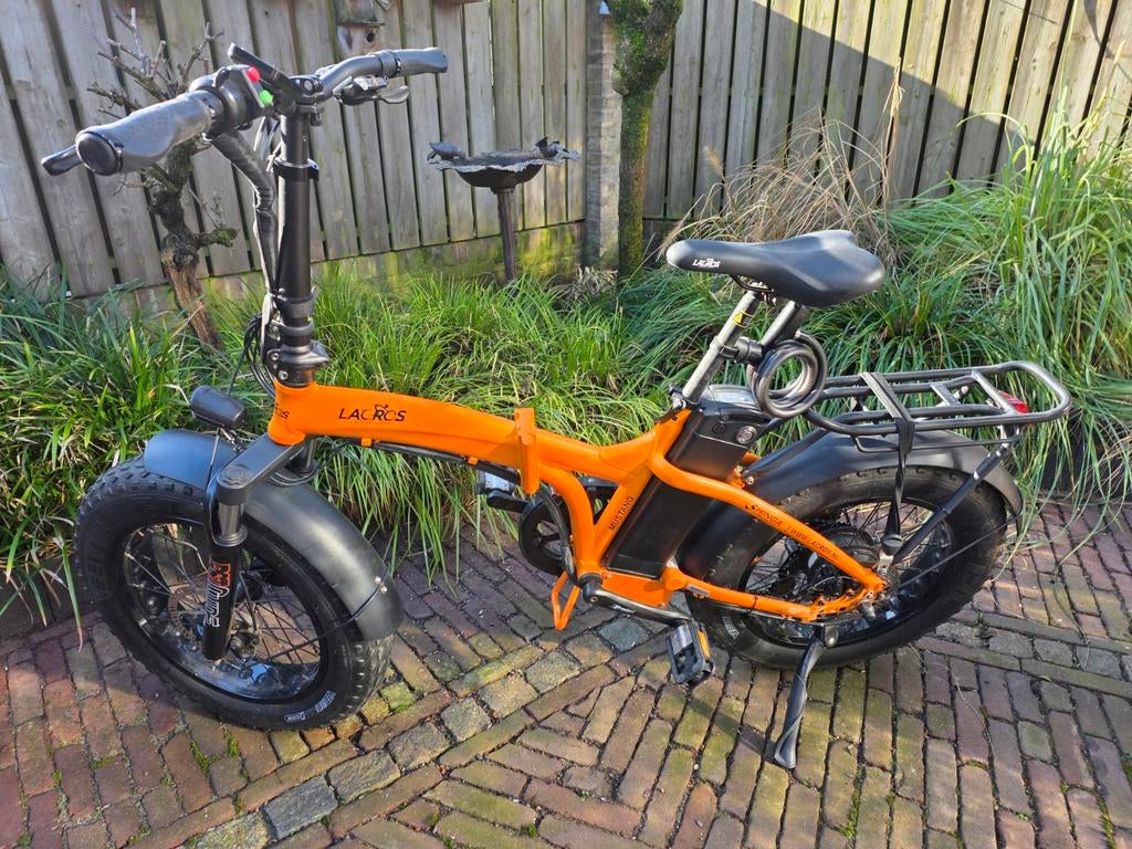 Lacros Mustang Vouwfiets Electrisch goedgekeurd voor de weg, Fietsen en Brommers, Elektrische fietsen, Gebruikt, Minder dan 47 cm