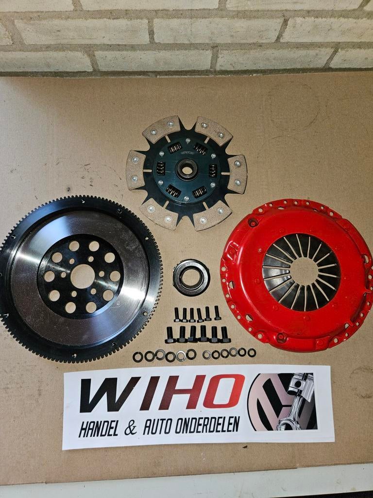 sport koppeling met cnc 5kg vliegwiel vw 02a abf tdi vr6 g60, Auto diversen, Tuning en Styling, Ophalen of Verzenden