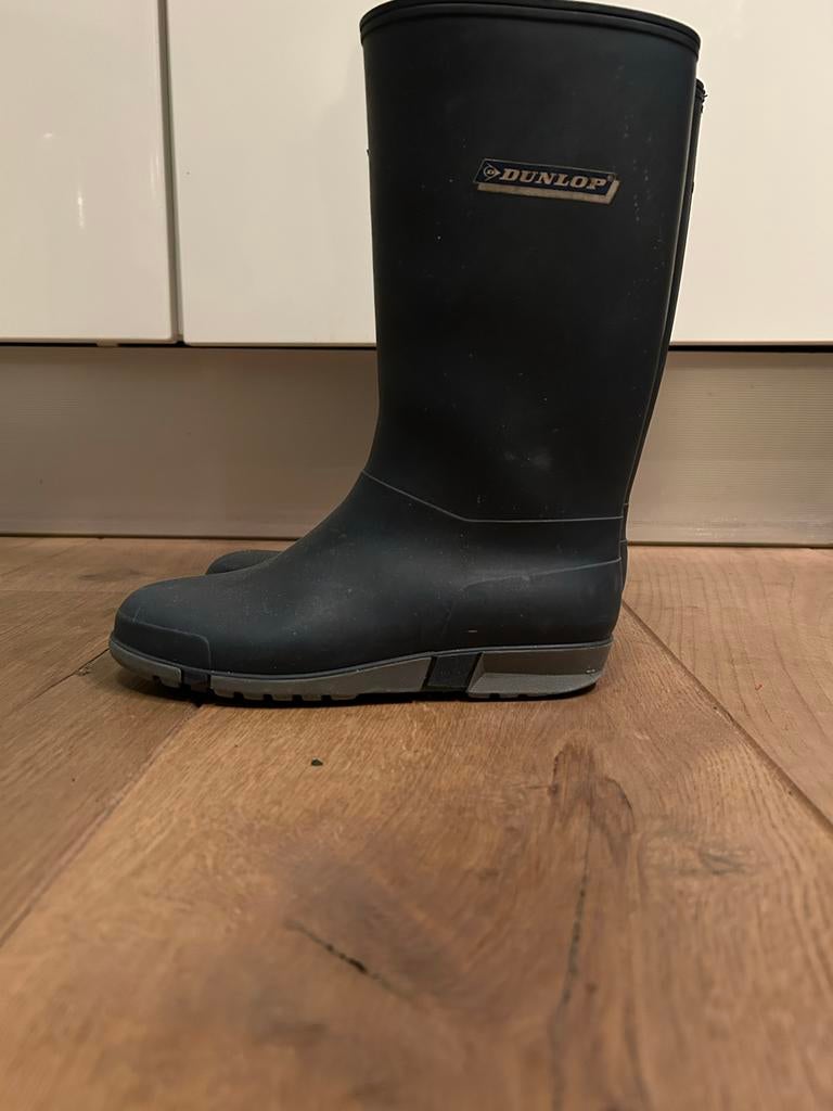 Dunlop laatzen maat 34, Gebruikt, Jongen of Meisje, Ophalen of Verzenden, Laarzen