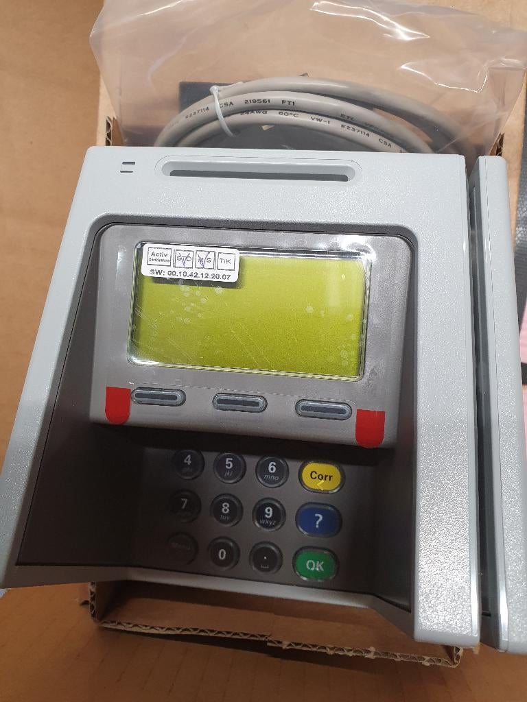 Betaalterminal atos xenta, Ophalen, Overige typen