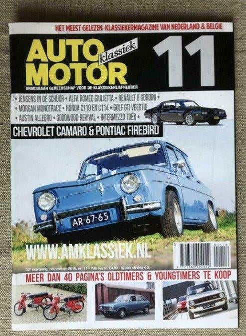 AMK: Alfa Giulietta (116), R8 Gordini, Golf GTI, Camaro, Ophalen of Verzenden, Zo goed als nieuw, Algemeen