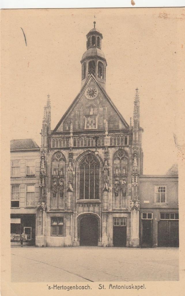 den bosch- st. antoniuskapel, Ophalen of Verzenden, Voor 1920, Noord-Brabant