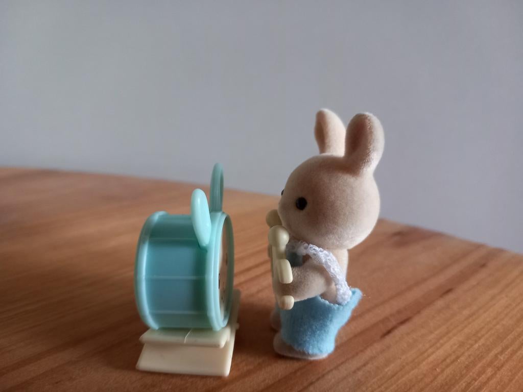 Sylvanian families babykonijn/trommel/muziekinstrument, Ophalen of Verzenden, Zo goed als nieuw