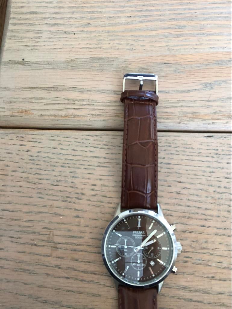 Pulsar Herenhorloge - Nieuwstaat, Overige merken, Leer, Staal, Polshorloge