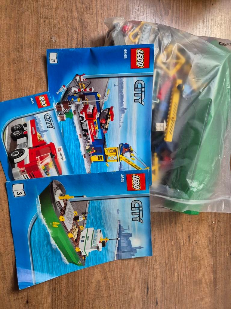 Lego City 4645 Haven, Ophalen of Verzenden, Zo goed als nieuw, Complete set, Lego