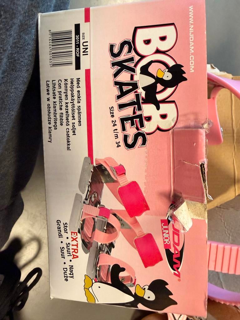 Nijdam Bob Skates Junior Meisjes IJzers Maat 24-34, Ophalen, Gebruikt, Overige typen, Nijdam