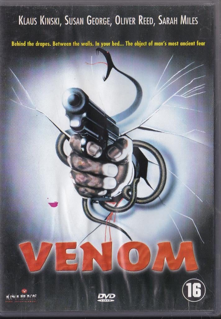 Venom ֎ 1981, Klaus Kinski, Oliver Reed, Horror, Gebruikt, Vanaf 16 jaar, 1980 tot heden