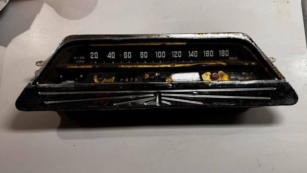 Te Koop: Origineel VDO Instrumentenpaneel (Volvo Amazon), Ophalen of Verzenden, Gebruikt, Volvo