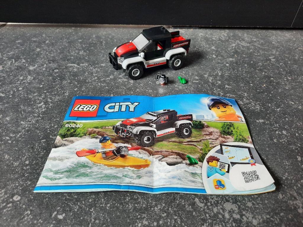 lego city 60240 auto, Ophalen of Verzenden, Gebruikt, Complete set, Lego