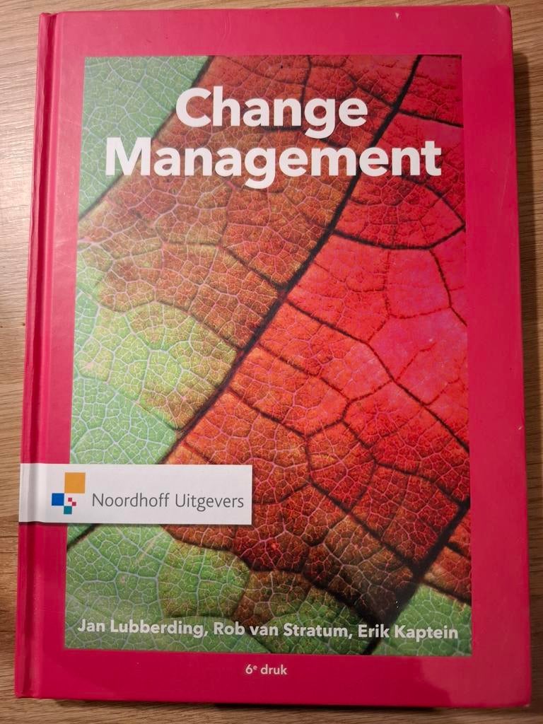 Change Management - Jan Lubberding (Zo goed als nieuw), Boeken, Ophalen of Verzenden, Zo goed als nieuw, Management, Jan Lubberding
