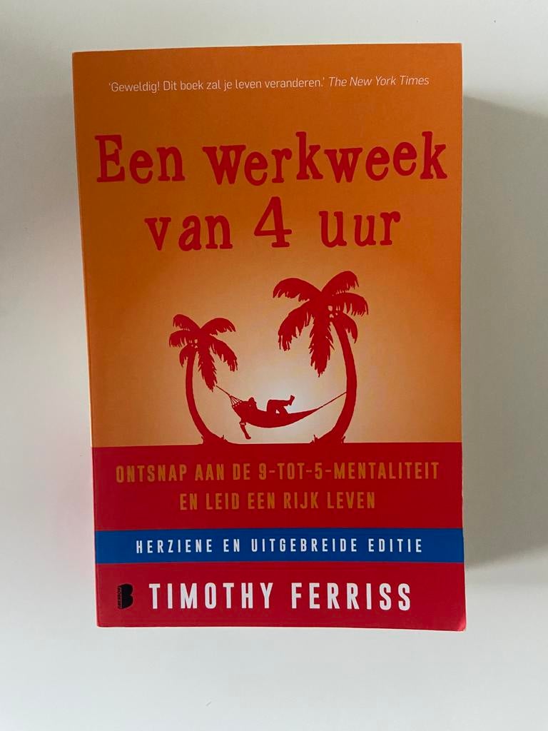 Een werkweek van 4 uur, Ophalen of Verzenden, Zo goed als nieuw, Spiritualiteit algemeen, Achtergrond en Informatie