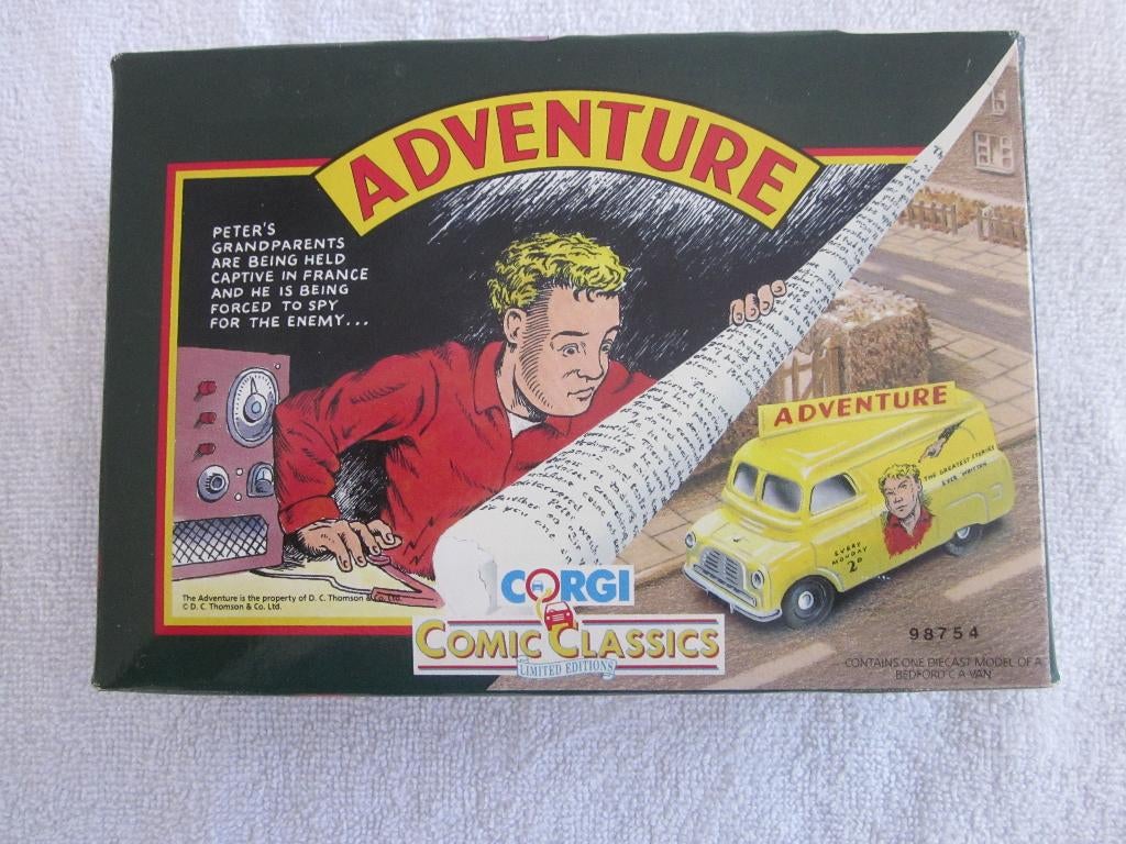 Corgi Comic Classics Adventure met certificaat en in doos ., Ophalen of Verzenden, Nieuw, Auto, Corgi