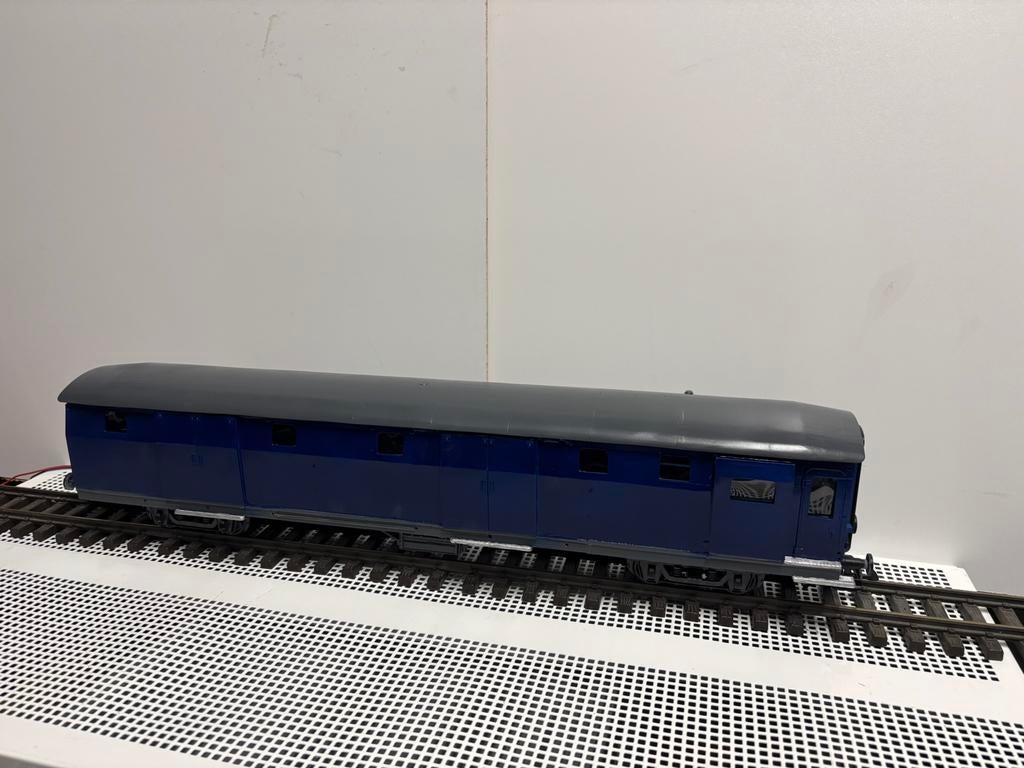 Stalen D wagen voor lgb gemaakt, Gelijkstroom, Wagon, Ophalen of Verzenden, Zo goed als nieuw