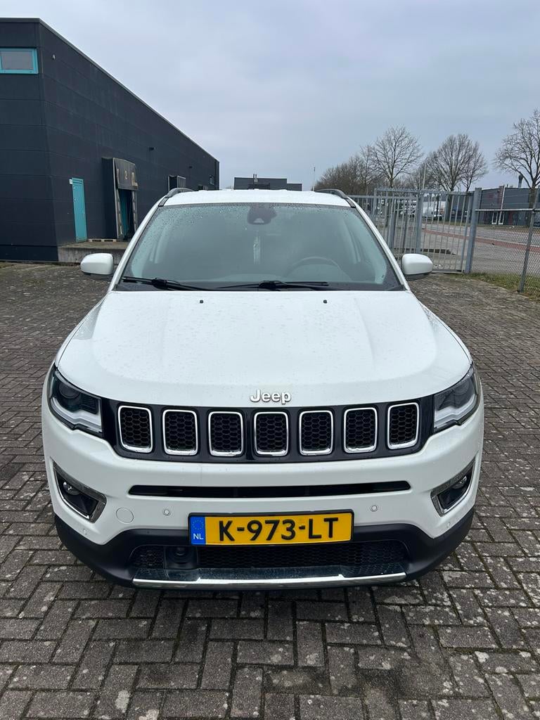 Jeep Compass 1.3 Multiair 130pk 2021 Wit, Auto's, Voorwielaandrijving, 1750 kg, 4 cilinders, Wit